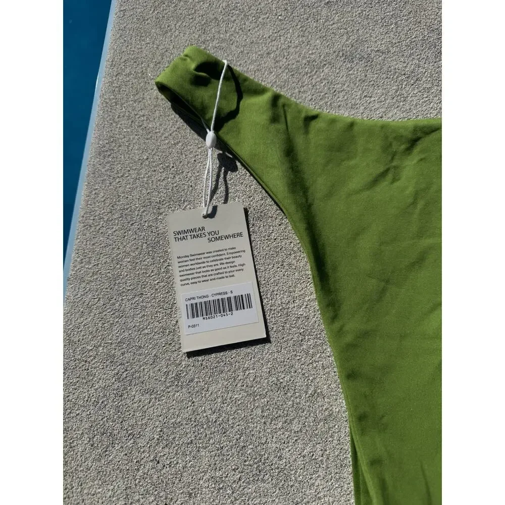 Monday Swimwear Capri Thing Jungle Size S